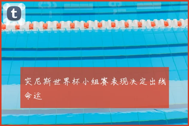 突尼斯世界杯小组赛表现决定出线命运